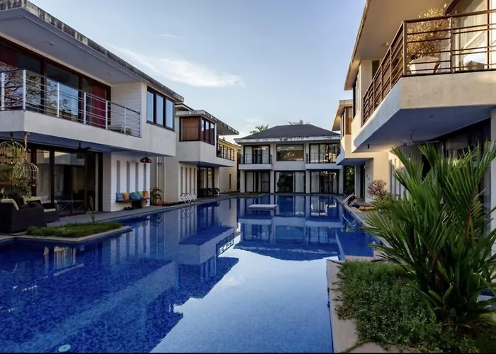 Aquasol Luxe Olympic Pool Assagao North GoaVilla